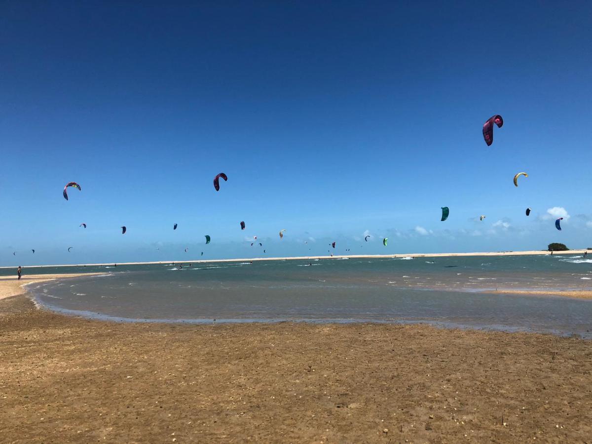 Vila Gara Kite House - Ilha Do Guajiru Itarema Eksteriør bilde