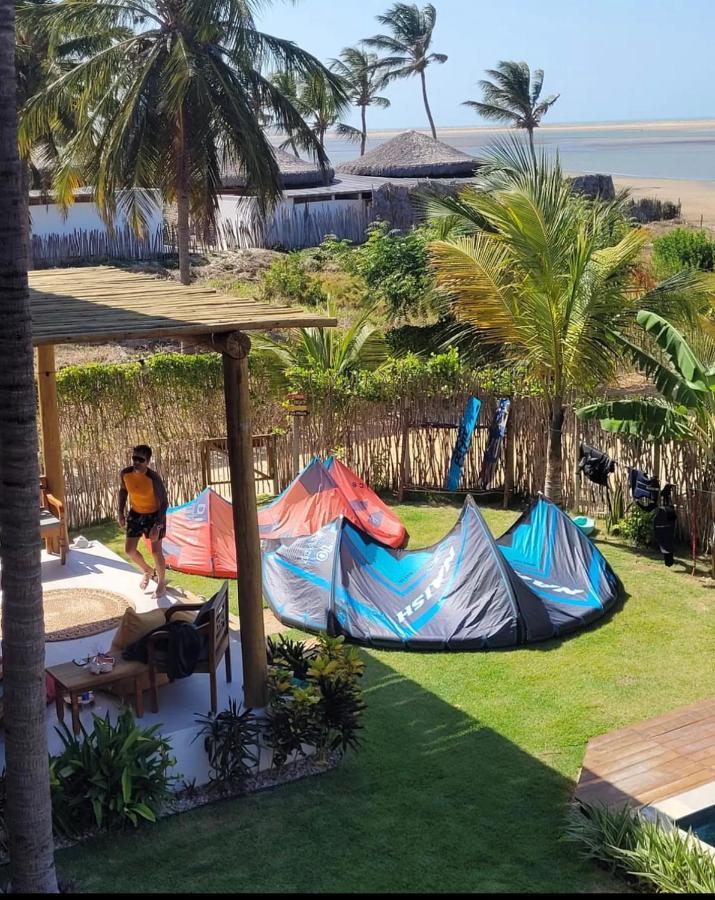 Vila Gara Kite House - Ilha Do Guajiru Itarema Eksteriør bilde
